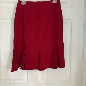 Heart Soul Red Pencil Skirt